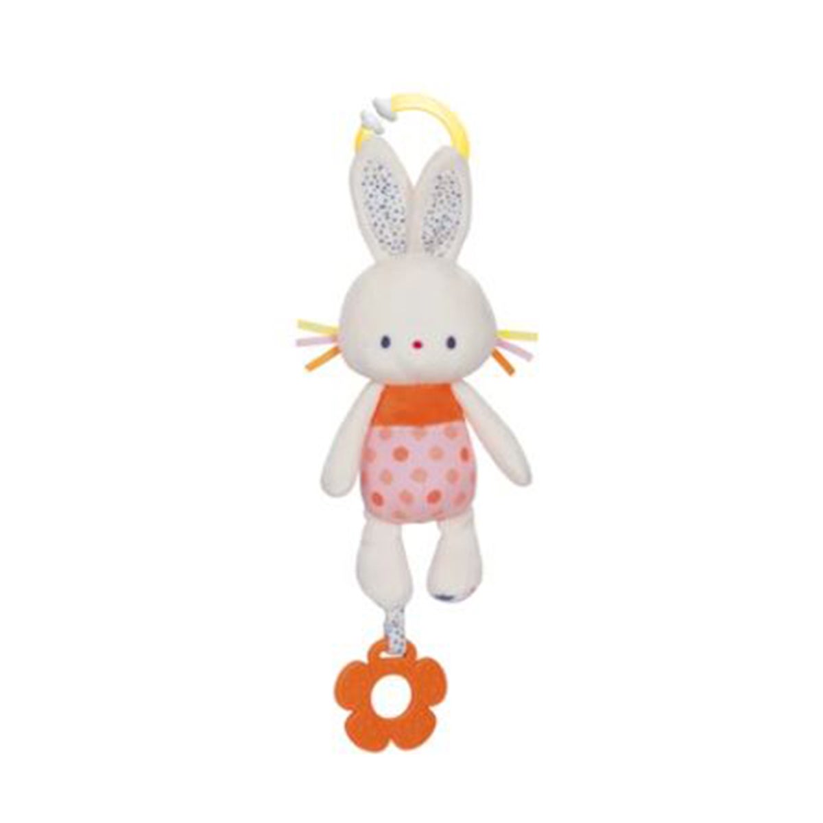 BABY - 13" TINKLE CRINKLE ACTIVITY TOYS BUNNY (4) BL
